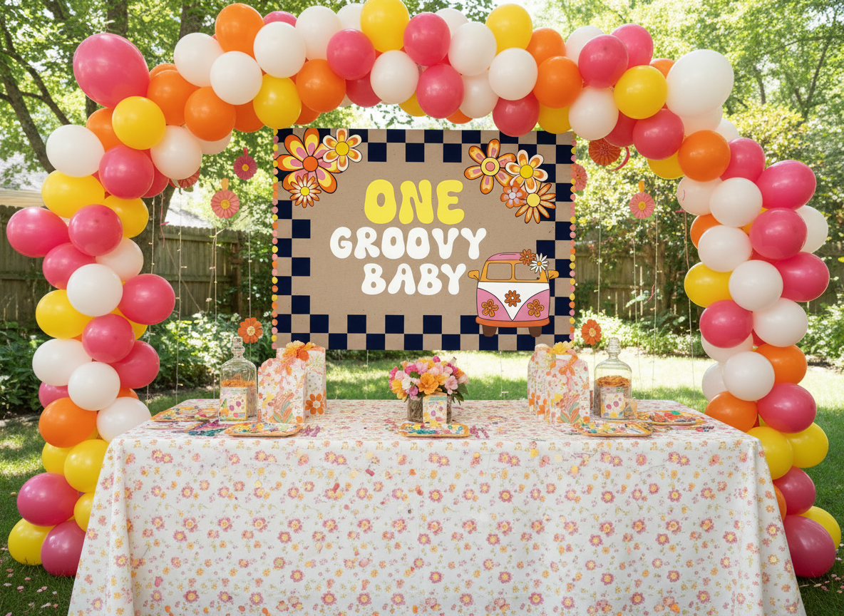 One groovy baby handmade design