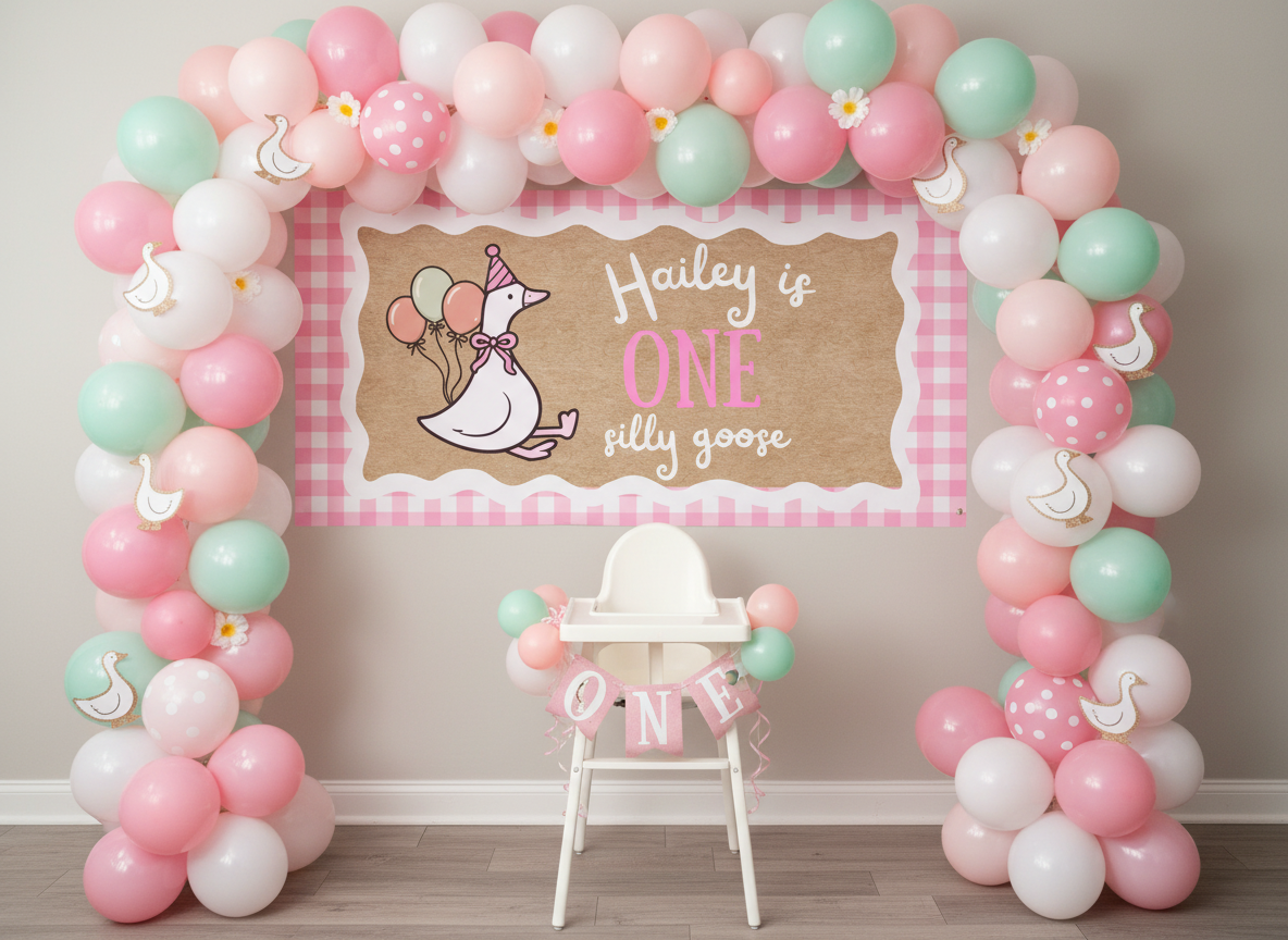 One silly goose design-customizable